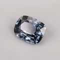 Natural Spinel - natural bubbles 3.32 Carats Blue Cushion 10x8 mm Loose Gemstone - Image 1