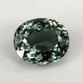 Natural Tourmaline 8.72 Carats Ash Green Oval 14x12 mm Loose Gemstone - Image 7