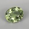 peridot  6.76cts - 14x11mm