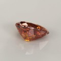Natural Sphalerite 6.31 Carats Fire Orange Pear 13x10 mm Loose Gemstone - Image 4