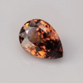 Natural Zircon 5.12 Carats Vivid Imperial Pinkish Orange Pear 11x8 mm Loose Gemstone - Image 2