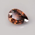 Natural Zircon 5.12 Carats Vivid Imperial Pinkish Orange Pear 11x8 mm Loose Gemstone - Image 6