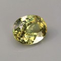 Natural Sphene 2.34 Carats Greenish Yellow Oval 9x8 mm Loose Gemstone - Image 5
