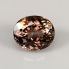 Natural Tourmaline 8.76 Carats Champagne Pink Oval 13x11 mm Loose Gemstone - Image 7
