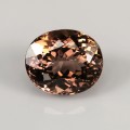 Natural Tourmaline 8.76 Carats Champagne Pink Oval 13x11 mm Loose Gemstone - Image 7