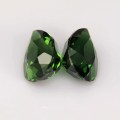 Natural Certified chrome diopside pair 3.18 Carats Chrome Green Pear 9x6 mm Loose Gemstone - Image 5