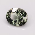 Natural Tourmaline 5.90 Carats Ash Green Oval 13x11 mm Loose Gemstone - Image 2
