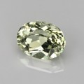 Natural Amblygonite 1.21 Carats Yellowish Green Oval 7x6 mm Loose Gemstone - Image 3