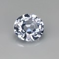 Natural Sapphire 1.41 Carats Ice Blue Oval 7x6 mm Loose Gemstone - Image 1