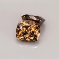 Natural Zircon - antique cushion pair 7.40 Carats Champagne Brown Cushion 9x8 mm Loose Gemstone - Image 1