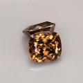 Natural Zircon - antique cushion pair 7.40 Carats Champagne Brown Cushion 9x8 mm Loose Gemstone - Image 6