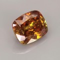 Natural Sphalerite 8.93 Carats Orange Yellow  Cushion 13x10 mm Loose Gemstone - Image 5