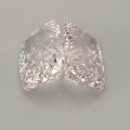 Natural Morganite pair - best concave cut 26.54 Carats Peach Pink Cushion Concave 18x13 mm Loose Gemstone - Image 4