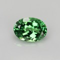 Natural Tsavorite garnet 1.05 Carats Chrome Green Oval 7x5 mm Loose Gemstone - Image 2