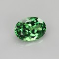 Natural Tsavorite garnet 1.05 Carats Chrome Green Oval 7x5 mm Loose Gemstone - Image 5