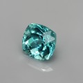 Natural Apatite 1.46 Carats Paraiba Blue Green Antique Cushion 6x5 mm Loose Gemstone - Image 3