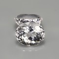 Natural Beryl Pair 12x10 diamond white 9.25 Carats White Oval 12x10 mm Loose Gemstone - Image 1