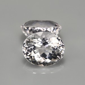 Beryl Pair 12x10 diamond white  9.25cts - 12x10mm Beryl Pair 12x10 diamond white  9.25cts - 12x10mm