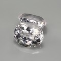 Natural Beryl Pair 12x10 diamond white 9.25 Carats White Oval 12x10 mm Loose Gemstone - Image 2