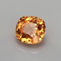 Natural Spessartite 2.29 Carats Fanta Orange Cushion 8x7 mm Loose Gemstone - Image 2