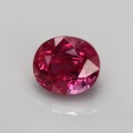 Natural Ruby 1.74 Carats Reddish Pink Oval 7x6 mm Loose Gemstone - Image 2