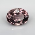 Natural Tourmaline 2.45 Carats Champagne Pink Oval 10x8 mm Loose Gemstone - Image 1