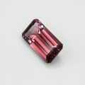 Natural Tourmaline 4.33 Carats Purplish Pink Emerald Cut 14x7 mm Loose Gemstone - Image 3
