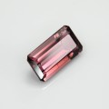 Natural Tourmaline 4.33 Carats Purplish Pink Emerald Cut 14x7 mm Loose Gemstone - Image 5