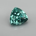 Natural Apatite 1.65 Carats Paraiba Blue Green Trilliant  7x5 mm Loose Gemstone - Image 6