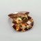citrine  - oval checker pair  16.57cts - 18x13mm