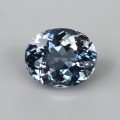 Natural Apatite 7.89 Carats Steel Blue Oval 13x11 mm Loose Gemstone - Image 7