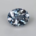 Natural Apatite 7.89 Carats Steel Blue Oval 13x11 mm Loose Gemstone - Image 6