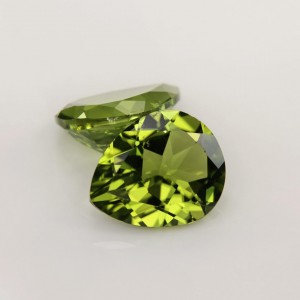 Peridot Pair  8.41cts - 12x10mm Peridot Pair  8.41cts - 12x10mm