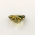 Natural Sapphire - Bi color 2 Carats Greenish Yellow Trilliant  8x4 mm Loose Gemstone - Image 4