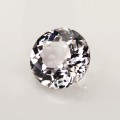 Natural Tourmaline - acrolite 3.51 Carats White Round 10x6 mm Loose Gemstone - Image 3