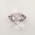 Natural Tourmaline - acrolite 3.51 Carats White Round 10x6 mm Loose Gemstone - Image 4