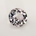 Natural Tourmaline - acrolite 3.51 Carats White Round 10x6 mm Loose Gemstone - Image 6
