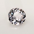Natural Tourmaline - acrolite 3.51 Carats White Round 10x6 mm Loose Gemstone - Image 7