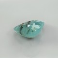 Natural Peru opal - dendrites 12.22 Carats Paraiba Blue Green Heart  19x17 mm Loose Gemstone - Image 4