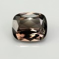Natural Tourmaline 7.28 Carats Cognac Cushion 13x11 mm Loose Gemstone - Image 2