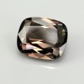 Natural Tourmaline 7.28 Carats Cognac Cushion 13x11 mm Loose Gemstone - Image 1