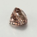 Natural Zircon 2.88 Carats Champagne Round 7x6 mm Loose Gemstone - Image 5