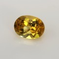 Natural Clinohumite 0.76 Carats Golden Yellow Oval 6x5 mm Loose Gemstone - Image 2