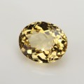 Natural Imperial Topaz 1.26 Carats Imperial Yellow Oval 7x6 mm Loose Gemstone - Image 2