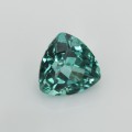 Natural Apatite 1.43 Carats Paraiba Blue Green Trilliant  7x5 mm Loose Gemstone - Image 6