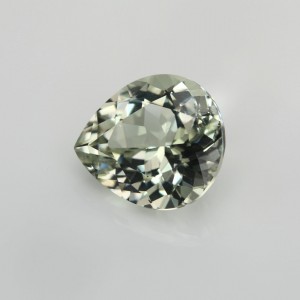 tourmaline - acrolite  3.54cts - 11x9mm