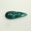 Natural Gem silica 2.09 Carats Blue Green Pear Cabochon 16x7 mm Loose Gemstone - Image 5