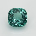 Natural Apatite 3.89 Carats Paraiba Blue Green Antique Cushion 9x9 mm Loose Gemstone - Image 6