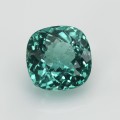 Natural Apatite 3.89 Carats Paraiba Blue Green Antique Cushion 9x9 mm Loose Gemstone - Image 7