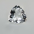 Natural Petalite 6 Carats White Trilliant  14x7 mm Loose Gemstone - Image 7